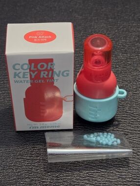 I'M MEME Color Key Ring Water Gel Lip Tint 07 Pink Attack